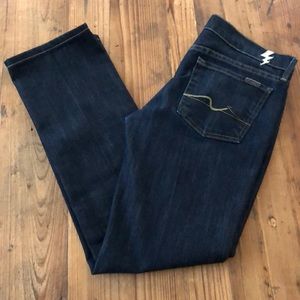7 for all Mankind Straight Cut Jeans